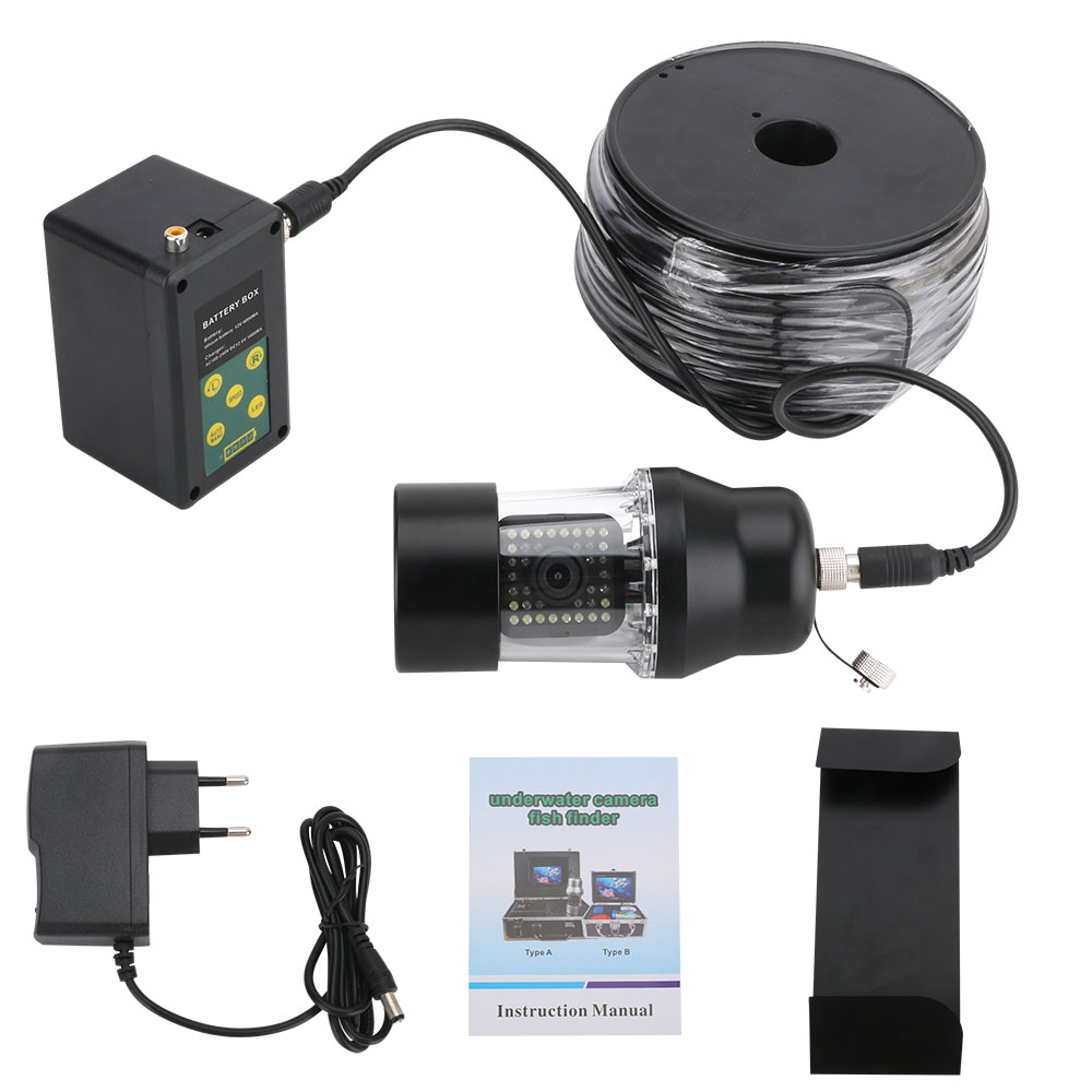 9 بوصة مسجل DVR 100 متر تحت ال - مراجعة Fishing Camera وسعره
