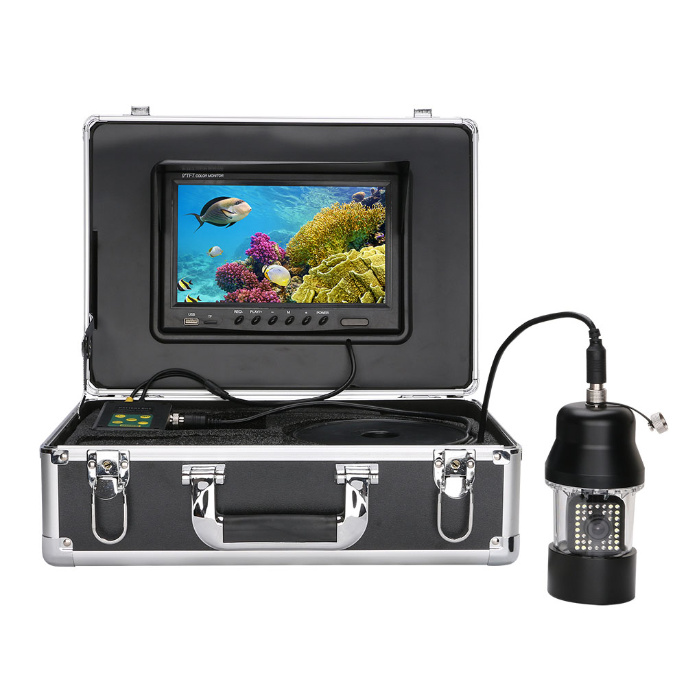 9 بوصة مسجل DVR 100 متر تحت ال - مراجعة Fishing Camera وسعره